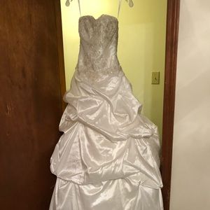 David’s Bridal wedding dress